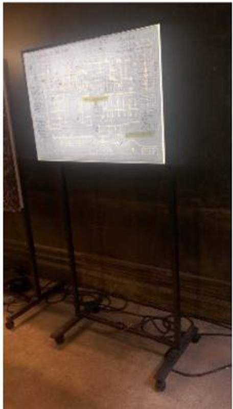 caja de luz 84x58cms.2u